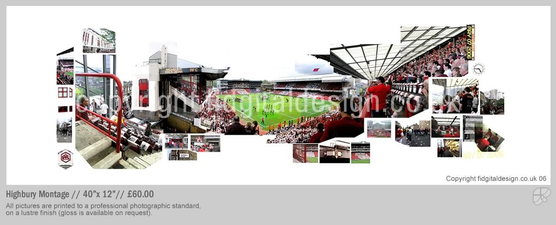 Enlarged view of the Highbury Montage