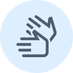 Icon representing the deaf community